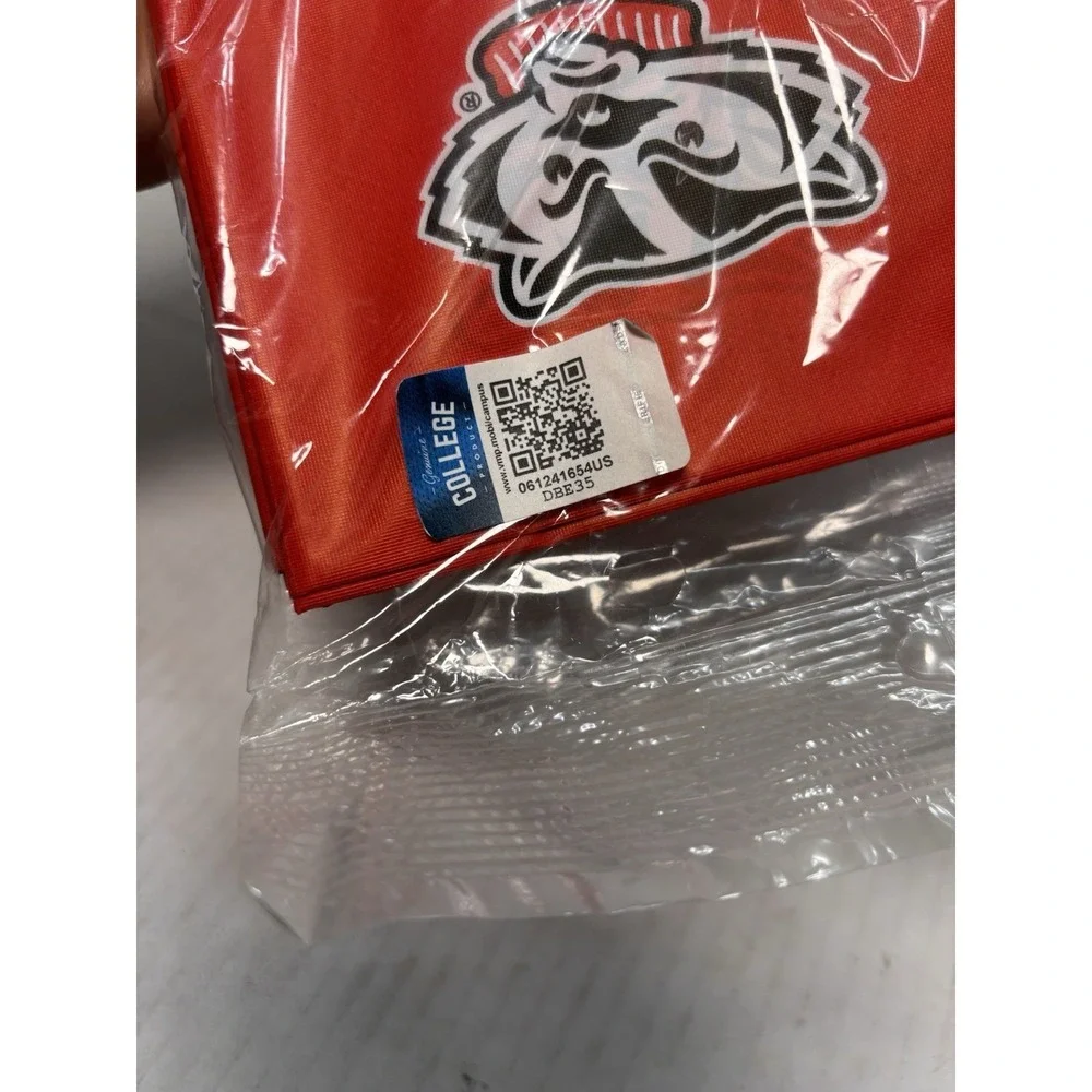 Wisconsin Badgers Table Cover Lot of 2 NCAA W Logo Party Tablecloth 54x108